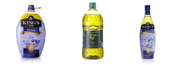 橄榄油瓶装包装生产线展示